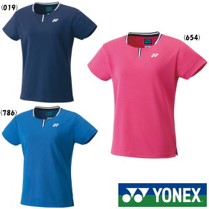 送料無料◆YONEX◆ジュニア　ガールズ　ゲームシャツ　20624J　ヨネックス　テニス　バドミントン　ウェア