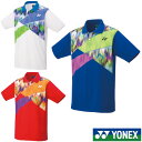 《送料無料》YONEX　ジュニア　ゲームシャツ　10542J　ヨネックス　テニス　バドミントン　ウェア