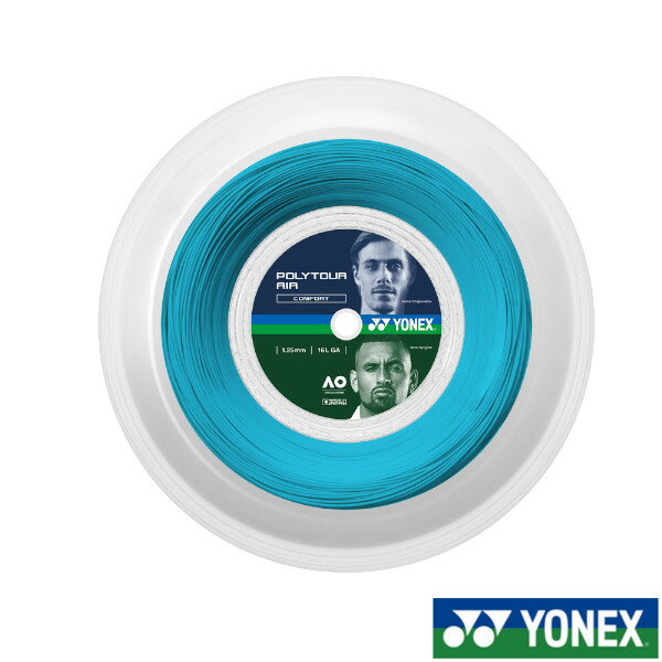 送料無料◆YONEX◆硬式ストリング　ロールガット　ポリツアーエア　125　POLYTOUR AIR 125　PTA125R2　ヨネックス