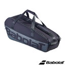 《送料無料》2025年1月発売 BabolaT Court M ラケットバッグ(ラケット6本収納可) 751236 コート エム バボラ バッグ