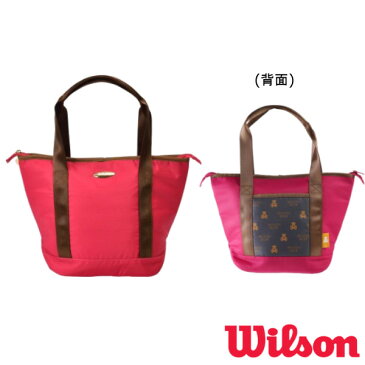 5％OFFクーポン対象◆WILSON◆2020年2月発売◆テニスバッグ　W BEAR SMALL TOTE PINK ピンク　WR8007903001　ウィルソン　バッグ