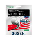 GOSEN◆オージーシープ　ミクロスーパー　15L　TS402　ゴーセン　硬式テニスストリング