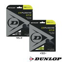 DUNLOP◆エクスプロッシブ・スピン DST11001 硬式テニスストリング ダンロップ