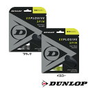 DUNLOP◆エクスプロッシブ・スピン　DST11001　硬式テニスストリング　ダンロップ