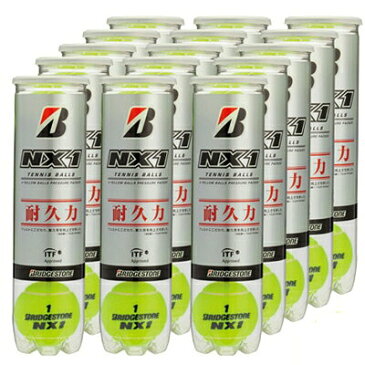 10%OFFクーポン対象◆送料無料◆BRIDGESTONE◆エヌエックスワン 4球入り(15ボトル/60球) BBANX1 硬式テニスボール ブリヂストン