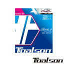 Toalson◆バイオロジック ライブワイヤー XP 125 BIOLOGIC LIVEWIRE XP 125 7222570 トアルソン 硬式テニスストリング