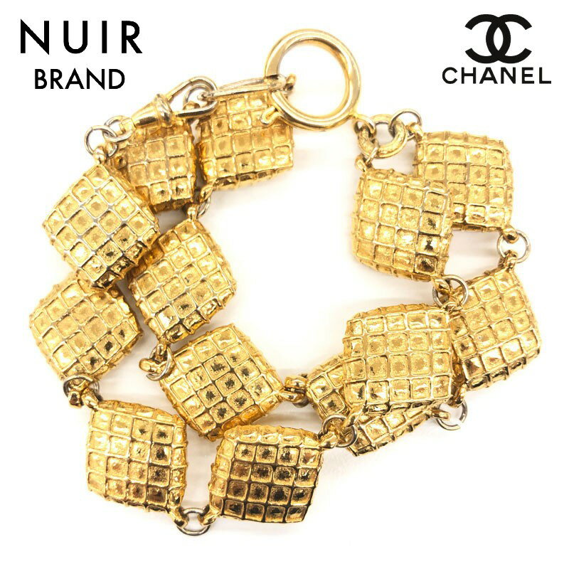 【全品10%OFF】シャネル CHANEL 菱形 ネックレス ゴールド C2419 【中古】【クーポン 5/16 1:59まで】【セール】