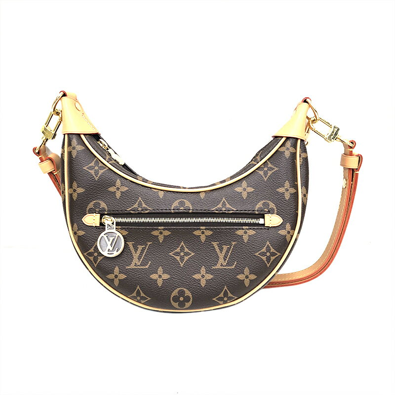 未使用保管品 ルイ・ヴィトン LOUIS VUITTON モノグラム ループ ショルダーバッグ ブラウン P11836 ネット予約 成人式　振袖　レンタル