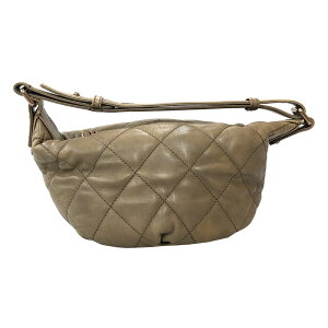 シャネル CHANEL ワイルドステッチ ハンドバッグ レザー ベージュ系 P12152 通販