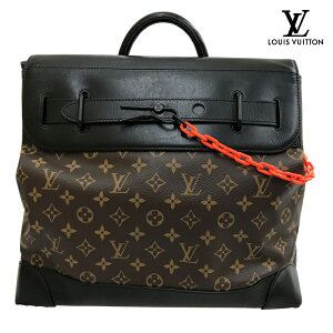 美品 ルイ・ヴィトン LOUIS VUITTON スティーマーPM モノグラム ソーラーレイ M44473 ハンドバッグ PVCレザー ブラウン P12302 バーゲン