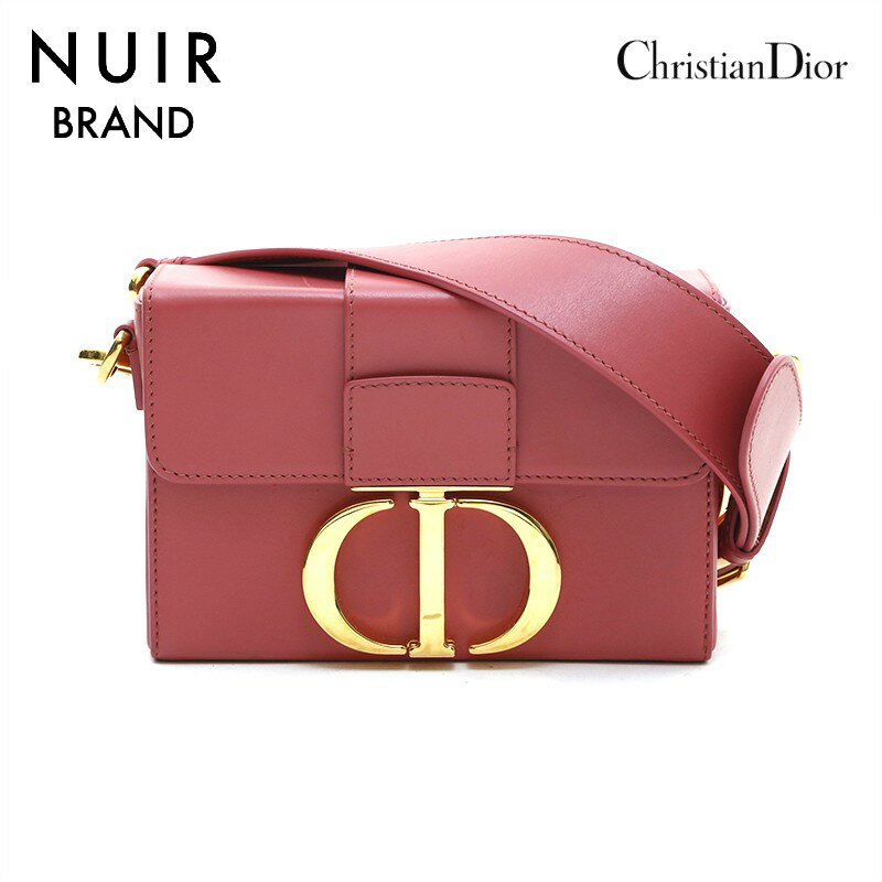 【全品10%OFF】クリスチャンディオール Christian Dior 30 モンテーニュ ボックス ショルダーバッグ ピンク WS3014 【中古】【クーポン 5/16 1:59まで】【セール】