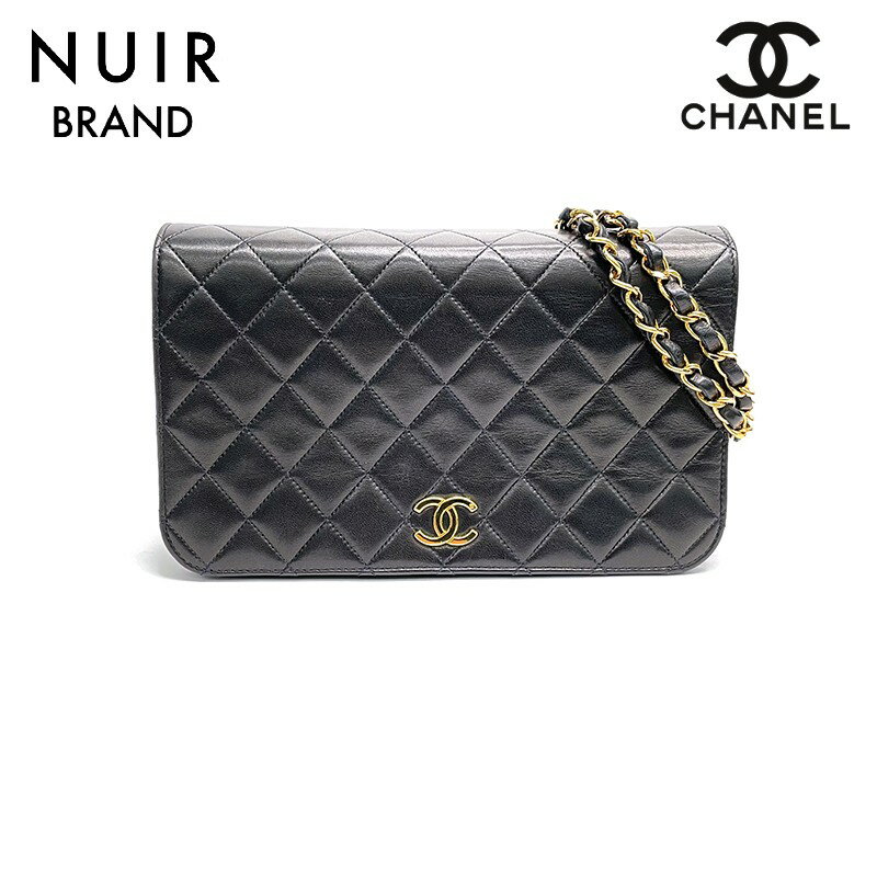 シャネル CHANEL チェーン マトラッセ ショルダーバッグ ブラック WS1571 