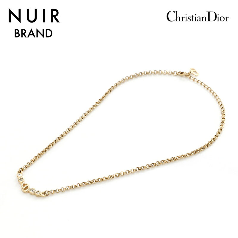 クリスチャンディオール Christian Dior ネックレス ネックレス ゴールド WS5576 【中古】