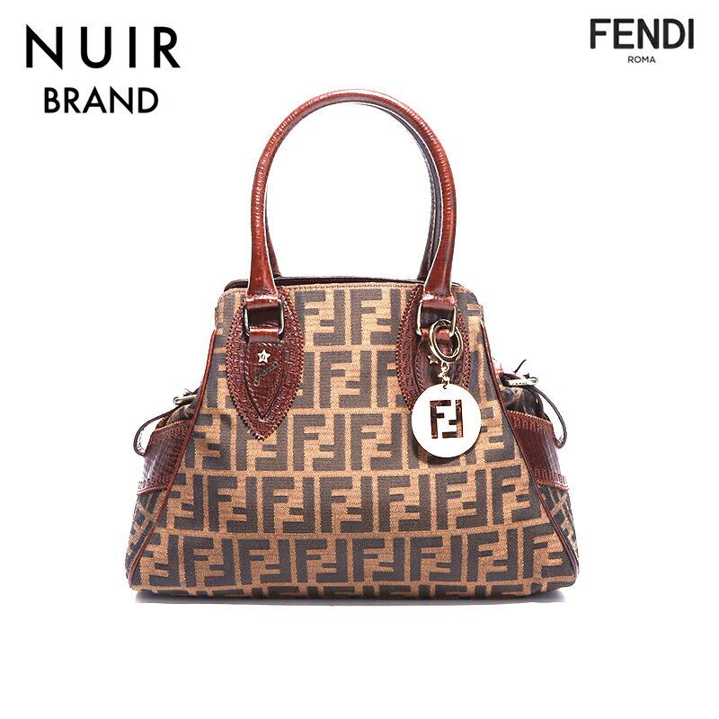 フェンディ FENDI ズッカ柄 ハンドバ