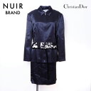 クリスチャンディオール Christian Dior ロゴ スーツ セットアップ ブラック WS5244 【中古】