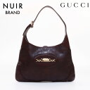 グッチ GUCCI グッチシマ ショルダーバッグ ブラウン WS6524 【中古】