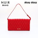 ミュウ ミュウ Miu Miu ショルダーバッグ レッド WS6326 【中古】