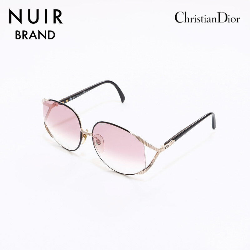 【全品10%OFF】クリスチャンディオール Christian Dior サングラス ブラック WS6554 【中古】【クーポン 5/16 1:59まで】【セール】