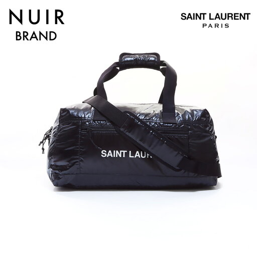 サンローランパリ SAINT LAURENT PARIS 2way ボストンバッグ ブラック WS7036 【中古】 サンローランパリ SAINT LAURENT PARIS 2way ボストンバッグ ブラック WS7036 【中古】