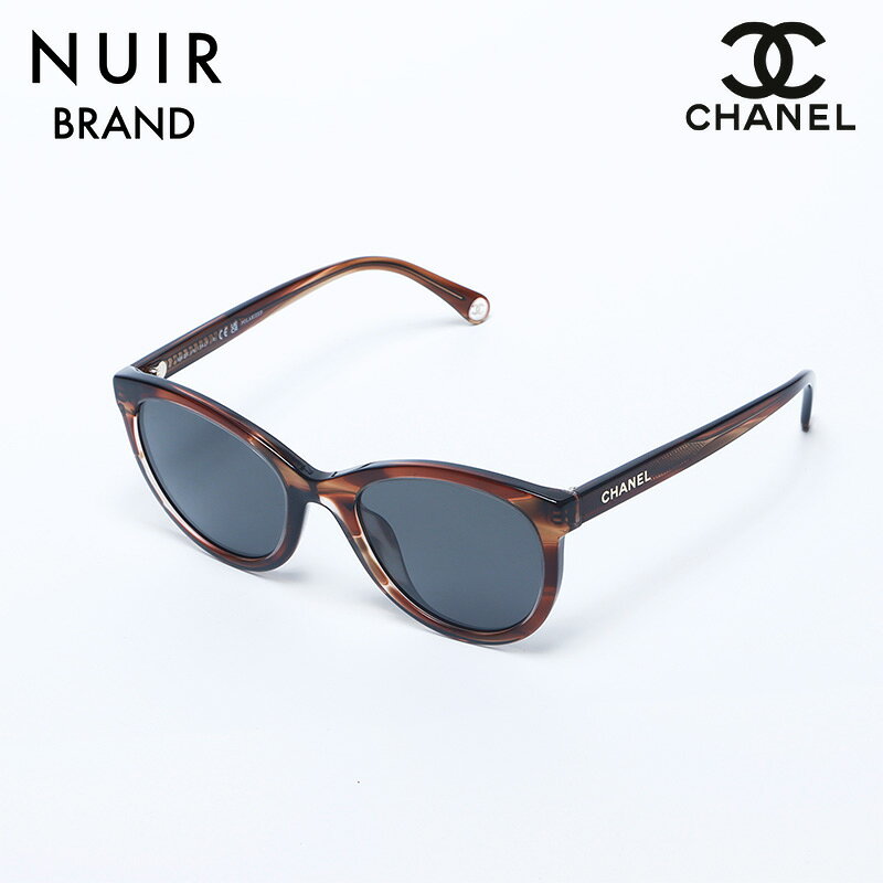 シャネル CHANEL ココマーク サングラス ブラウン WS10278 【中古】