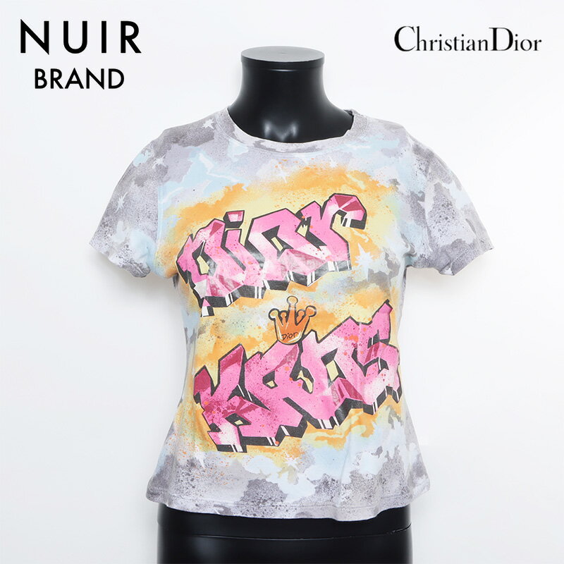 クリスチャンディオール Christian Dior Size:40 ブティック グラフィック 半袖Tシャツ マルチカラー WS10672 【中古】のサムネイル