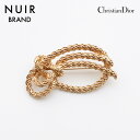 クリスチャンディオール Christian Dior ツイスト ブローチ ゴールド WS11431 【中古】(4)