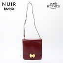 【全品20%OFF 9/15 23:59まで】エルメス HERMES サック レザー C刻印 1973年 ショルダーバッグ レッド WS11946 【中古】