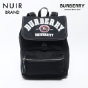 バーバリー BURBERRY バーシティ デューイ リュック・デイパック ブラック WS11973 【中古】