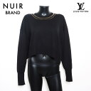 【最大15%OFFクーポン】ルイ・ヴィトン LOUIS VUITTON Size:XS ライナー付き ニット ブラック WS11818 【中古】【4/30 23...