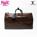 【最大15%OFFクーポン】ルイ・ヴィトン LOUIS VUITTON 2018 モノグラム グレーズ キーポル バンドリエール50 PVC 2way ボストン...