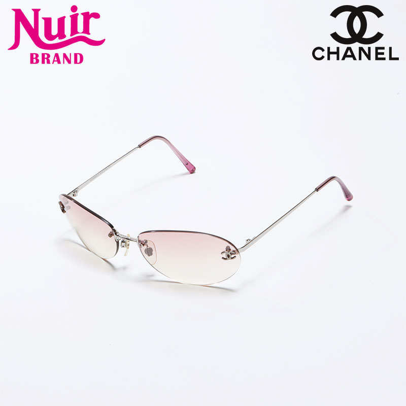 ▽値下げ▽ 【新品未使用】CHANEL ラウンド型サングラス ピンク 【公式