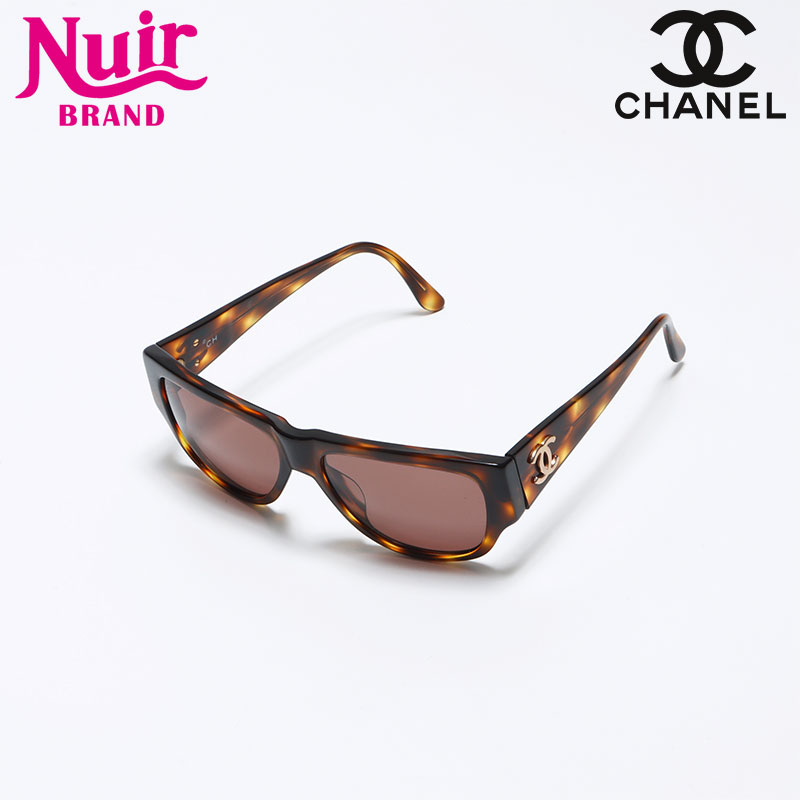 シャネル CHANEL ココマーク ブラウンレンズ サングラス ブラウン WS12697 【中古】