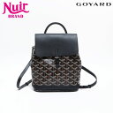 【最大15%OFFクーポン】ゴヤール GOYARD アルパン ミニ リュック・デイパック ブラック WS12729 【中古】【4/30 23:59まで】