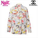 【20%OFF!!先着20名!!】シャネル CHANEL ココボタン 長袖シャツ マルチカラー WS15027 【中古】