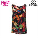 【24時間限定 全品20%OFF 7/18 0:00まで】シャネル CHANEL ココボタン ブラウス ブラウス マルチカラー WS15054 【中古】