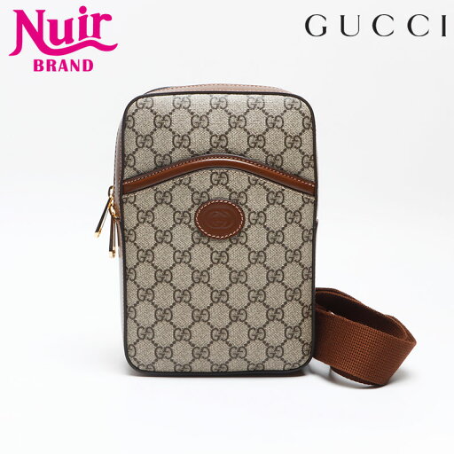グッチ GUCCI インターロッキングG GGスプリーム ウエストバッグ ショルダーバッグ ベージュ WS13139 【中古】 グッチ GUCCI インターロッキングG GGスプリーム ウエストバッグ ショルダーバッグ ベージュ WS13139 【中古】
