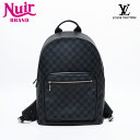 ルイ・ヴィトン LOUIS VUITTON ジョッシュ ダミエ リュック・デイパック ブラック WS13192 【中古】