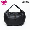 【24時間限定!20%OFF 7/3 23:59まで】セリーヌ CELINE レザー ビタースウィート ハンドバッグ ブラック WS13311 【中古】