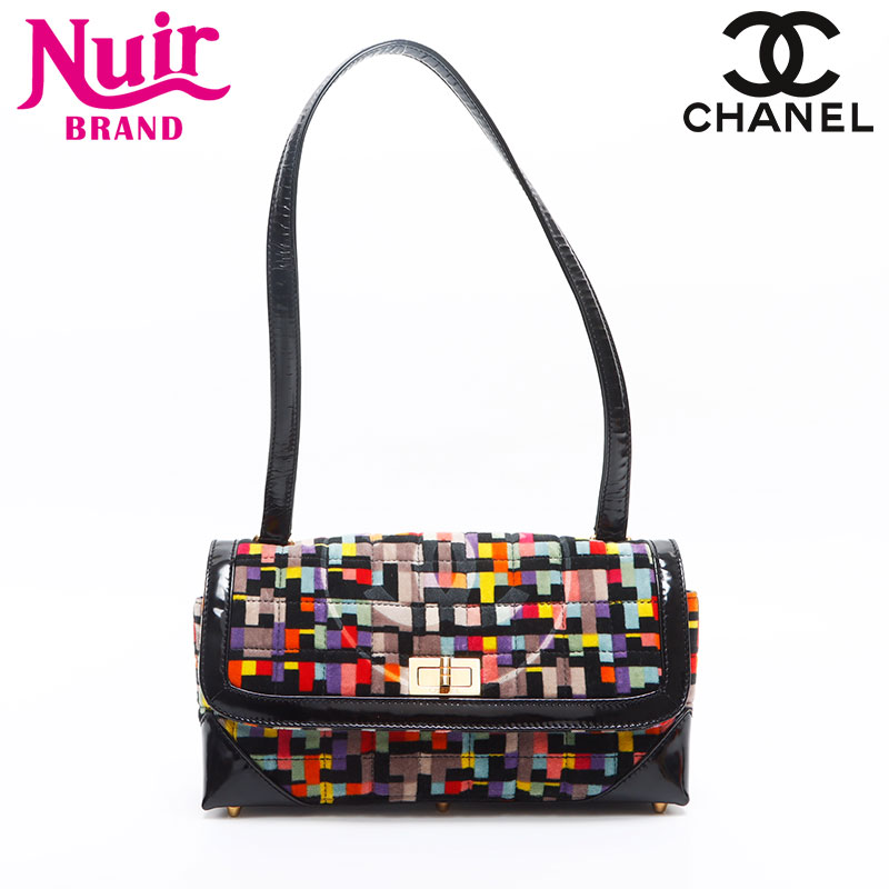 【USED】CHANEL ベルベット2wayチェーンショルダーバッグ 楽天市場】シャネル バッグ(素材(生地・毛糸)ベルベット