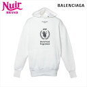【最大15%OFFクーポン】バレンシアガ BALENCIAGA Size:XS ×WFP 2018 パーカー ホワイト WS15167 【中古】【4/30 23...