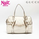 グッチ GUCCI 85th ハンド ボストンバッグ アイボリー WS13530 【中古】