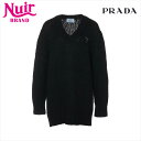 【3日間限定! 全商品20%OFF】プラダ PRADA Size:36 P24H1R モヘア 2022年 ニット ブラック WS15197 【中古】【8/12 0:00まで】