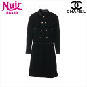 シャネル CHANEL セットアップ スーツ ブラック WS15203 【中古】(4)