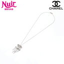 【週末限定!20%OFF 6/29 23:59まで】シャネル CHANEL A18S 2018 ココマーク ネックレス シルバー WS14300 【中古】(4)