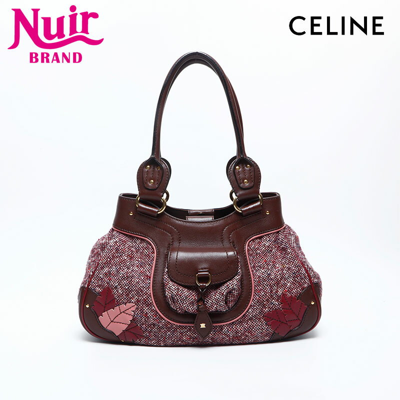 【CELINE】 セリーヌストロー ツイード ハンドバッグ 楽天市場】セリーヌ バッグ(素材(生地・毛糸)ツイード