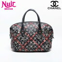 【24時間限定!20%OFF 7/3 23:59まで】シャネル CHANEL 11番台 ココトラベル 2007 ハンドバッグ ブラック WS14899 【中古】