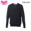 【3日間限定! 全商品20%OFF】プラダ PRADA 2023 ウール ロゴ Size:56 ニット ブラック WS15273 【中古】【8/12 0:00まで】
