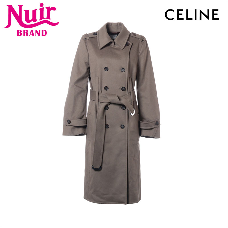 CELINE セリーヌ コート カーキ 34(XXS位) 4601825E0078 楽天市場】セリーヌ(カラーカーキグリーン)(コート