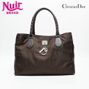 【24時間限定!20%OFF 7/3 23:59まで】クリスチャンディオール Christian Dior トロッター ラブリー ショルダーバッグ ブラウン WS20236 【中古】