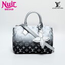 【20%OFF!!先着20名!!】ルイ・ヴィトン LOUIS VUITTON モノグラム SKI スピーディバンドリエール25 ボストンバッグ シルバー WS20362 【中古】